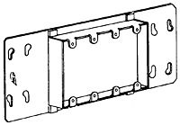 Special Gang Box Adaptor Covers<br>3/4 Raise