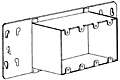 Special Raised Gang Box Adaptor Covers Arc-Co Step Down Series